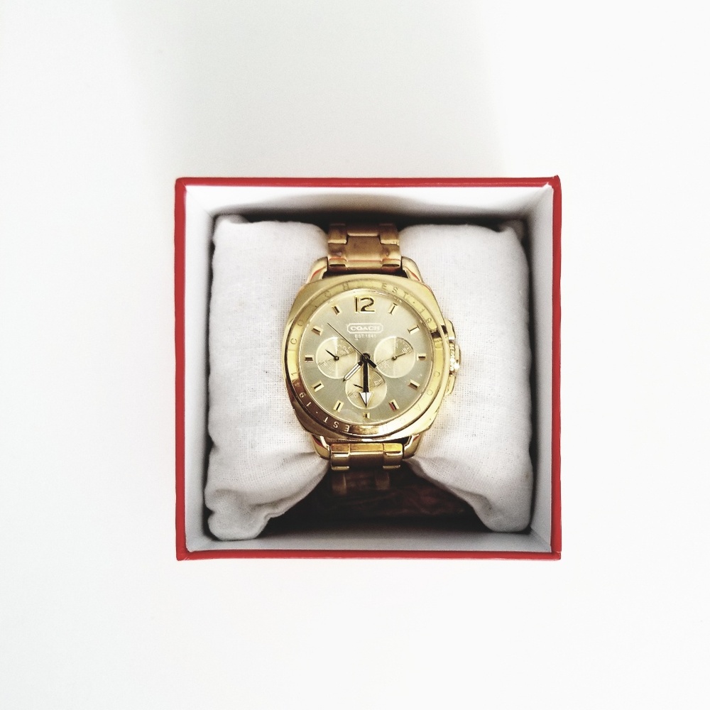 Coach boyfriend watch